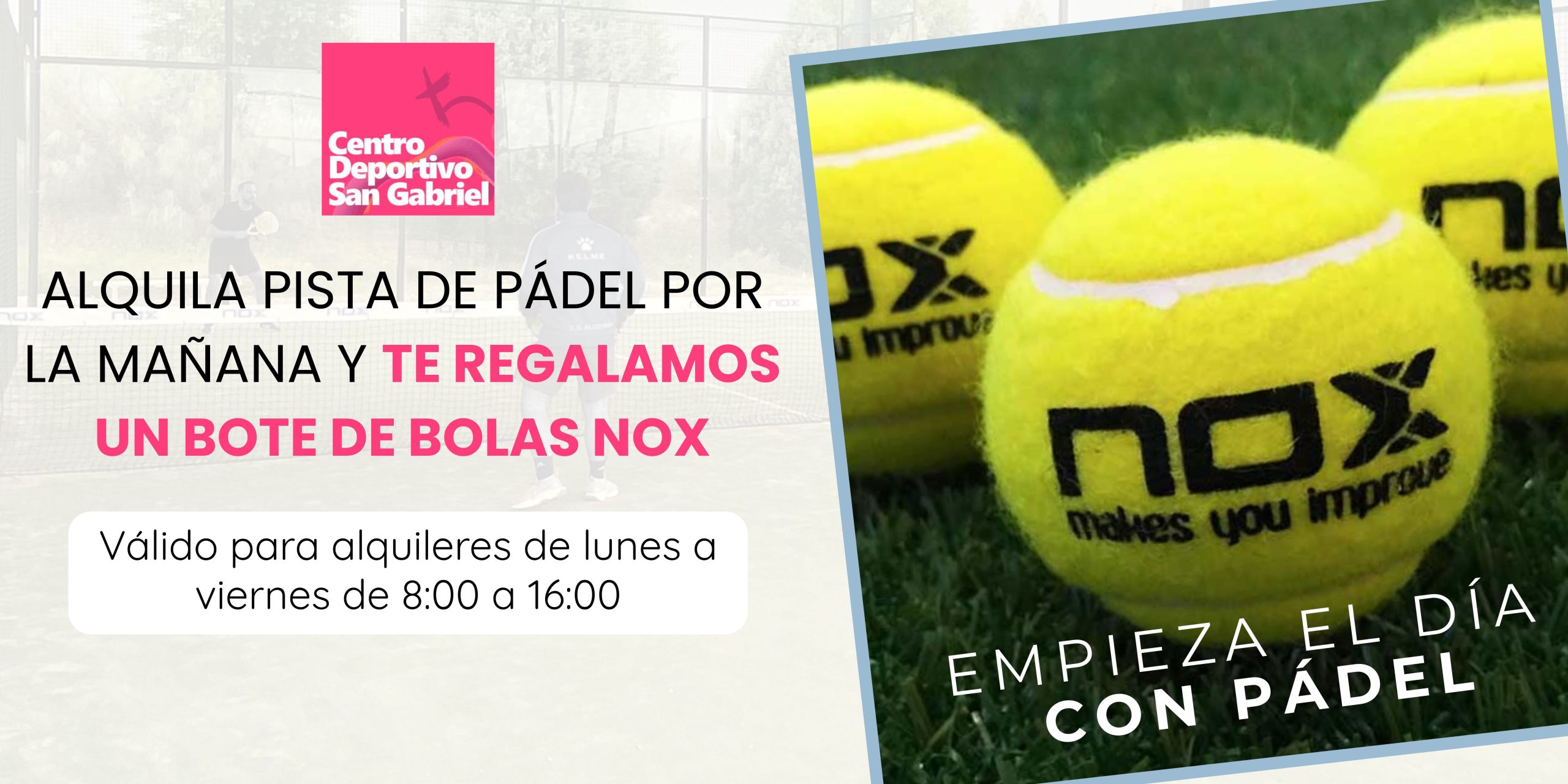 banner PROMO PÁDEL SG